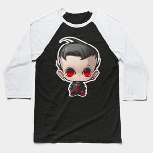 gothic vampire child Halloween Baseball T-Shirt